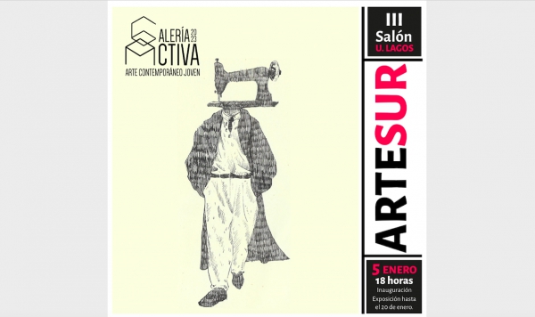 Estudiantes de Pedagogía en Artes Visuales ULagos exponen en III Salón Arte Sur, en Galería Activa BAJ Los Lagos