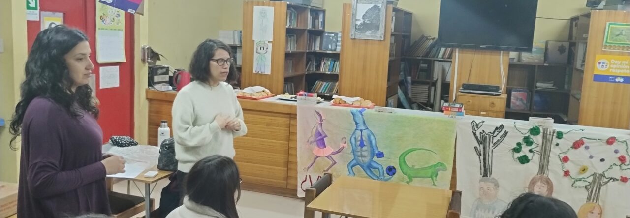 Profesores de Artes Visuales en formación llegan hasta Hornopirén en el marco del programa Escuelas Sur