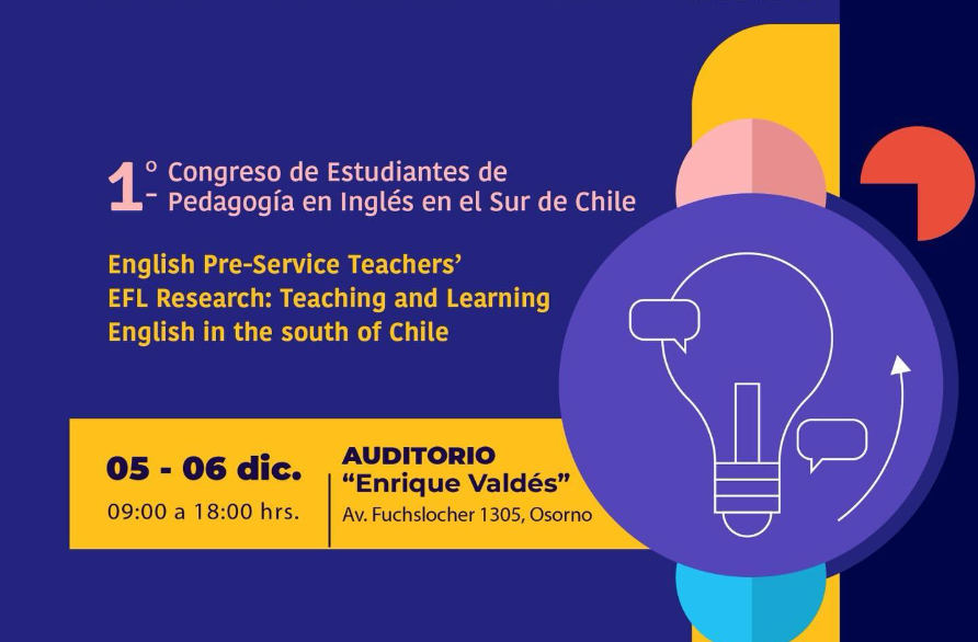 Primer Congreso de Estudiantes de Pedagogía en Inglés de la Zona Sur reunió a tres universidades en ULagos