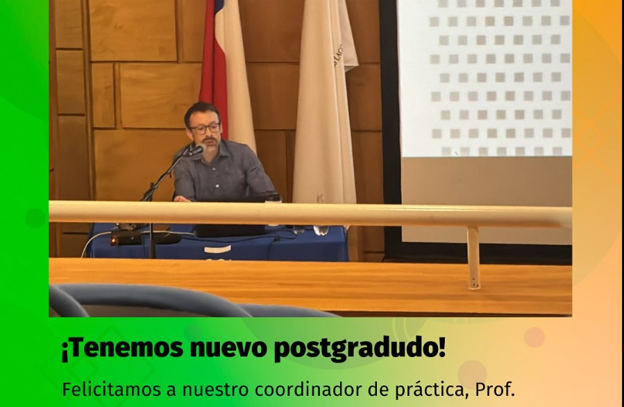 Profesor Bernardo Mardones culmina con éxito su Magíster en Educación en ULagos