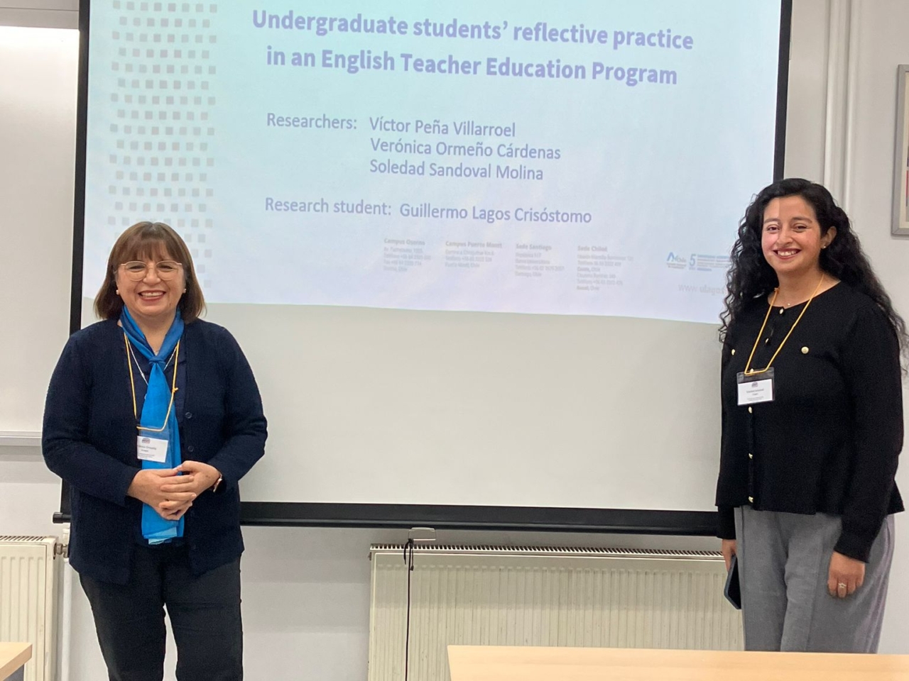 Académicas de Pedagogía en Inglés Presentan Investigación Clave en Encuentro Nacional